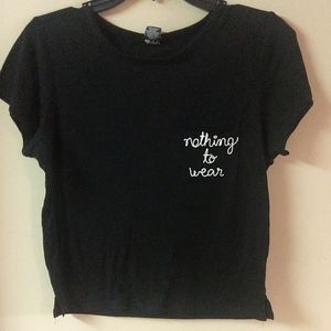 "Nothing to Wear" tee